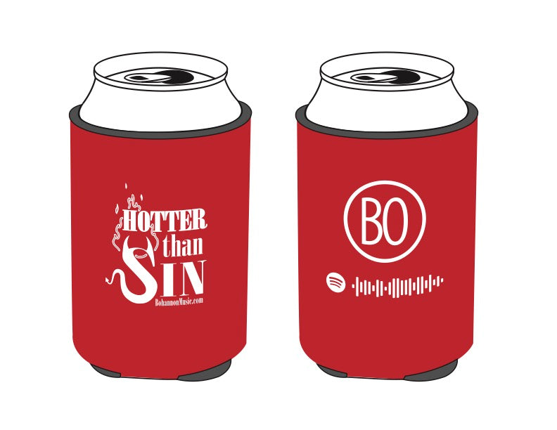 "Hotter Than Sin" - Austin Bohannon Koozie